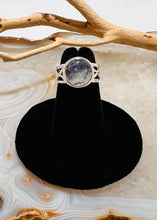Load image into Gallery viewer, Rainbow Moonstone Cabochon Ring (Size 4)