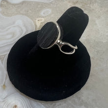 Load image into Gallery viewer, Black Tourmaline Ring (Size 6.5)