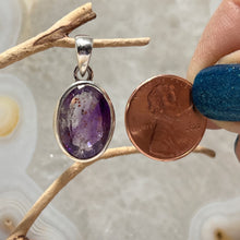 Load image into Gallery viewer, Elestial Quartz Faceted Oval Pendant