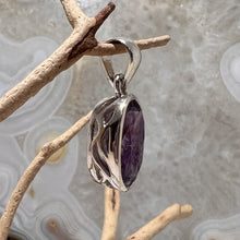 Load image into Gallery viewer, Elestial Quartz Faceted Oval Pendant