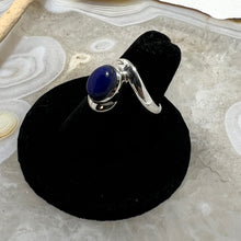Load image into Gallery viewer, Lapis Lazuli Oval Cabochon Ring (Sz 6.5)
