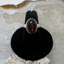 Load image into Gallery viewer, Pink Tourmaline Oval Cabochon Ring (Size 7.5)