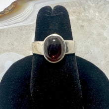 Load image into Gallery viewer, Pink Tourmaline Cabochon Oval Bezel Set Ring (Size 6)