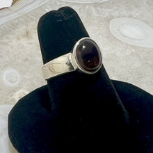 Load image into Gallery viewer, Pink Tourmaline Cabochon Oval Bezel Set Ring (Size 6)