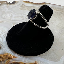 Load image into Gallery viewer, Iolite Faceted Oval Ring (Size 5.5)
