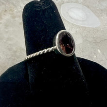 Load image into Gallery viewer, Pink Tourmaline Faceted Oval Bezel Set Ring (Size 7)