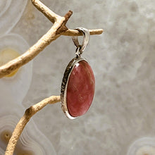 Load image into Gallery viewer, Rhodochrosite Oval Cabochon Pendant