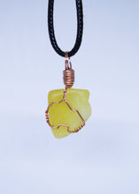 Load image into Gallery viewer, Orange Calcite Wire Wrapped Pendant