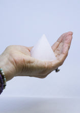 Load image into Gallery viewer, Selenite Pyramid Mini