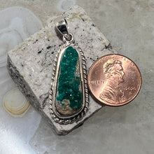 Load image into Gallery viewer, Dioptase Bezel Set Pendant
