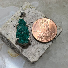 Load image into Gallery viewer, Dioptase Prong Set Pendant
