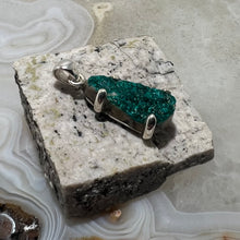 Load image into Gallery viewer, Dioptase Prong Set Pendant
