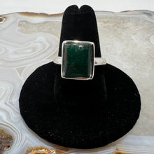 Load image into Gallery viewer, Aventurine Rectangular Cabochon Ring (Size 8.5)
