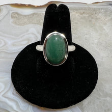 Load image into Gallery viewer, Aventurine Oval Cabochon Ring (Size 9)
