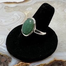 Load image into Gallery viewer, Aventurine Oval Cabochon Ring (Size 9)
