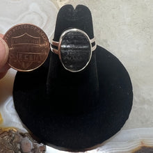 Load image into Gallery viewer, Black Tourmaline Ring (Size 5.5)
