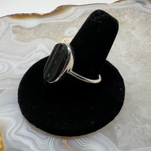 Load image into Gallery viewer, Black Tourmaline Ring (Size 10)
