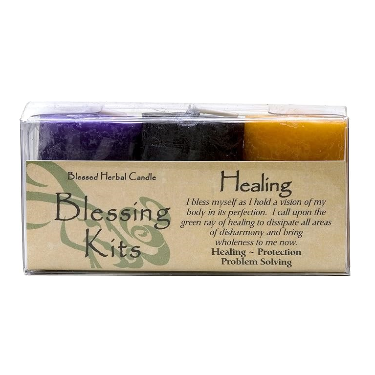 Blessing Candle Kit - Healing – Dancing Cranes Imports