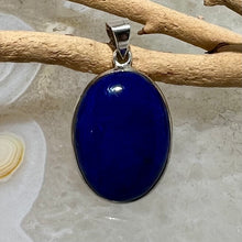 Load image into Gallery viewer, Lapis Lazuli Oval Cabochon Pendant
