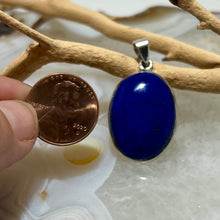 Load image into Gallery viewer, Lapis Lazuli Oval Cabochon Pendant
