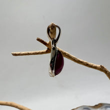 Load image into Gallery viewer, Ruby Delicate Teardrop Pendant

