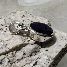 Load image into Gallery viewer, Amethyst Bezel Set Faceted Pendant
