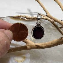 Load image into Gallery viewer, Ruby Oval Faceted Pendant
