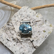 Load image into Gallery viewer, Blue Topaz Faceted Pendant
