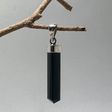 Load image into Gallery viewer, Black Tourmaline Point Pendant
