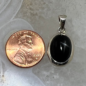 Black Star Diopside Simple Pendant