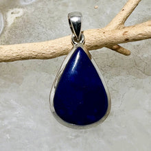 Load image into Gallery viewer, Lapis Lazuli Teardrop Cabochon Pendant
