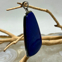 Load image into Gallery viewer, Lapis Lazuli Cabochon Trapezoid Pendant
