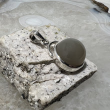 Load image into Gallery viewer, Moonstone Cabochon Round Pendant
