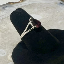 Load image into Gallery viewer, Pink Tourmaline Faceted Tear Drop Ring (Size 7)
