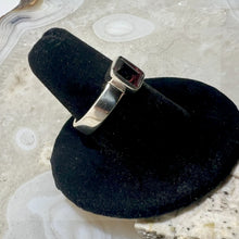 Load image into Gallery viewer, Pink Tourmaline Faceted Bezel Set Ring (Size 8)
