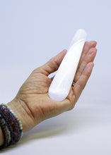 Load image into Gallery viewer, Selenite Swirl Wand Small
