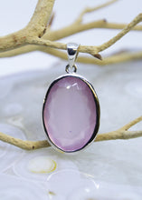 Load image into Gallery viewer, Rose Quartz Faceted Pendant
