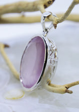 Load image into Gallery viewer, Rose Quartz Faceted Pendant

