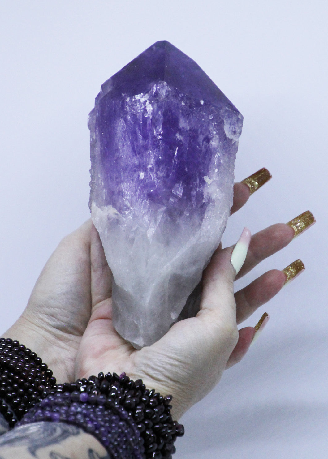 Large Amethyst Dragon Tooth